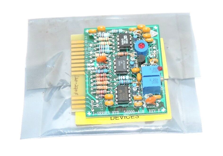 ANDERSON INSTRUMENT 56000-A18 BOARD J-SERIES RTD, 56000A18, REV. F