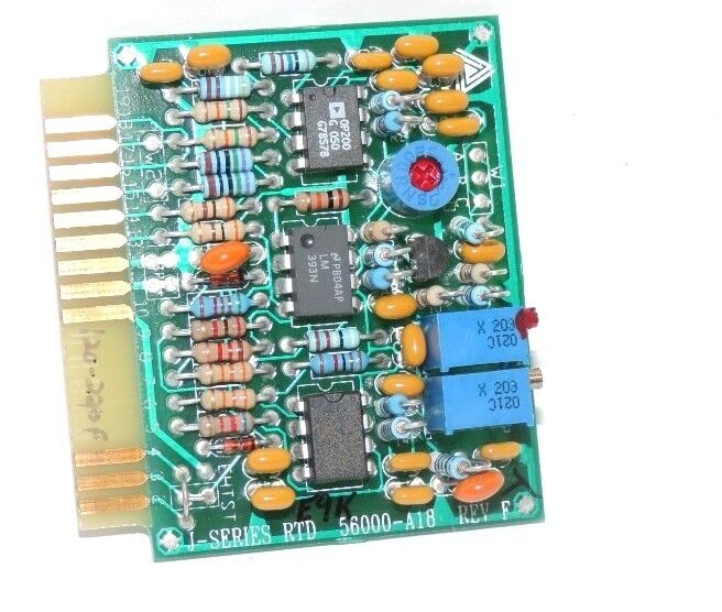 ANDERSON INSTRUMENT 56000-A18 BOARD J-SERIES RTD, 56000A18, REV. F