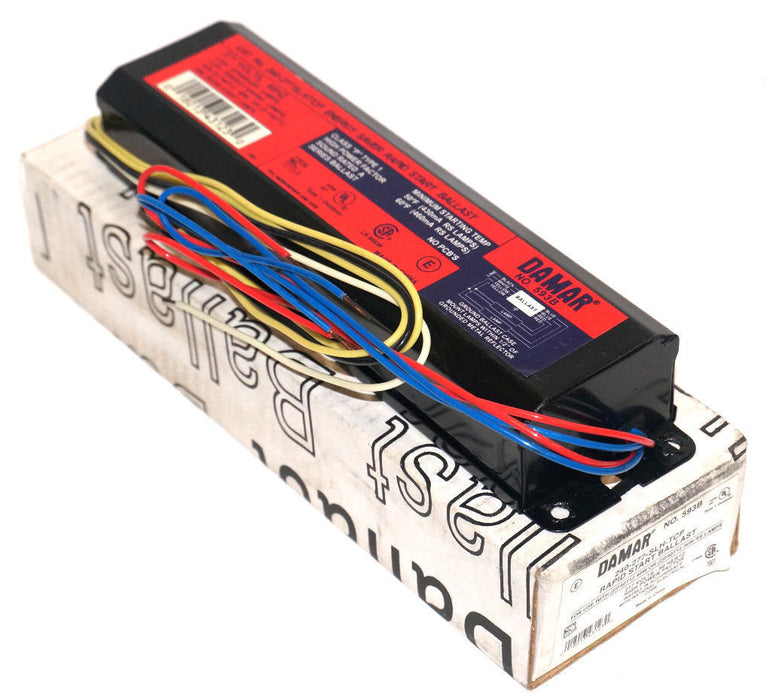 LOT OF 3 NEW DAMAR 240-277-SLH-TCP RAPID START BALLAST NO. 593B 240-277SLHTCP
