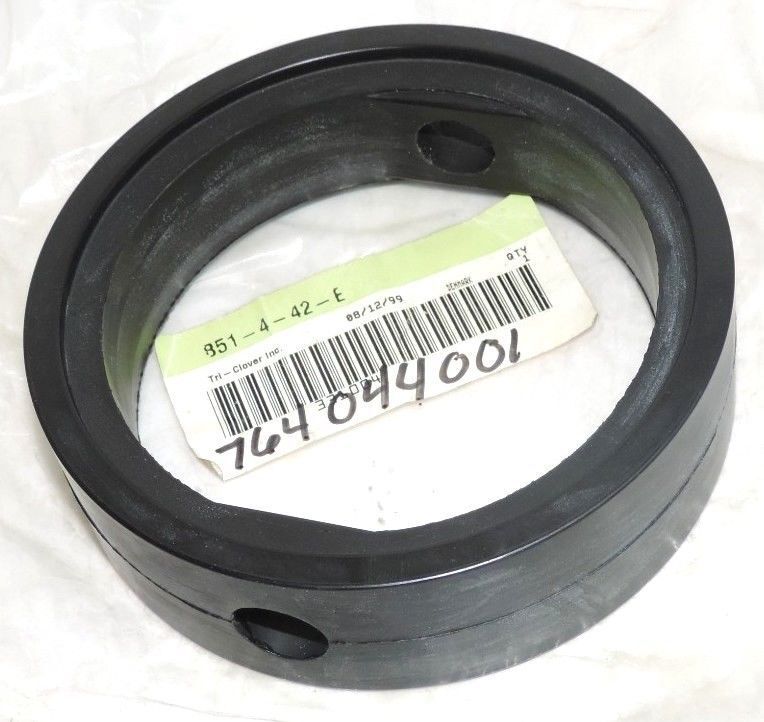NEW TRI-CLOVER B51-4-42-E VALVE GASKET 4'' B51442E