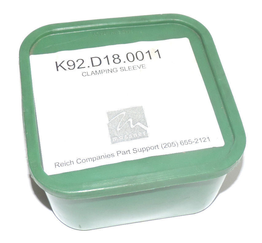 NEW MOSSNER K92-D18-0011 CLAMPING SLEEVE K92D180011