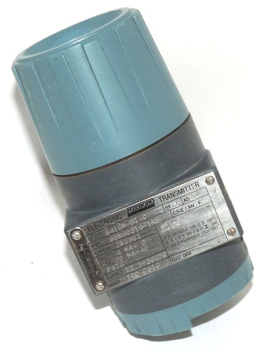FOXBORO MODEL 841GM-BI-C TRANSMITTER REF. 88N60316-1A5 ORIGIN 2A8901, 12.5-36VDC