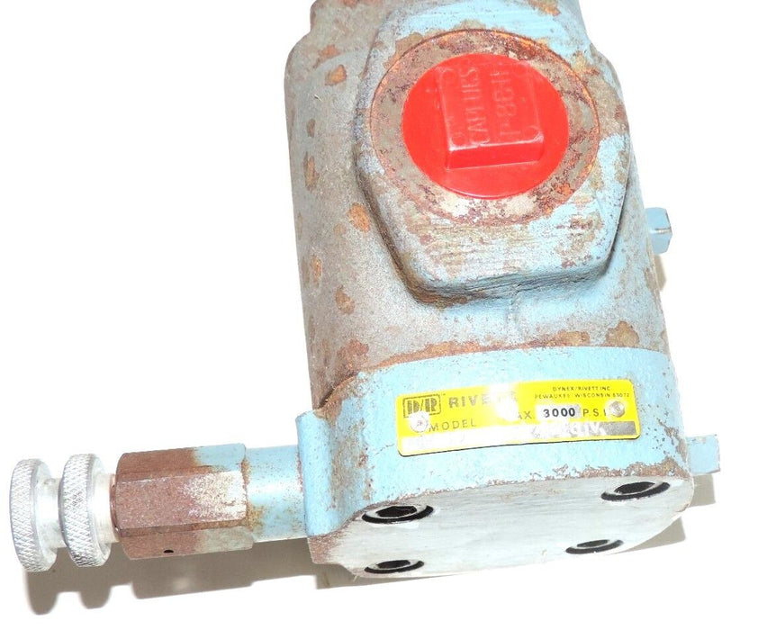DYNEX/RIVETT 8819-06-Z/4236/V HYDRAULIC VALVE MAX. 3000 P.S.I.