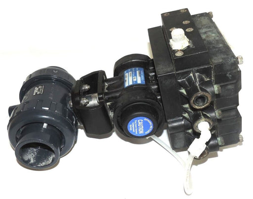 VRC VE700 VALVE POSITIONER W/ ASAHI BP79PSNST & ASAHI DUO-BLOC 21 BALL VALVE