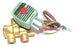 ASCO RED-HAT 8321G3 3-WAY SOLENOID VALVE 1/4" NPT, 6.1-8.1W, REBUILD KIT #302927