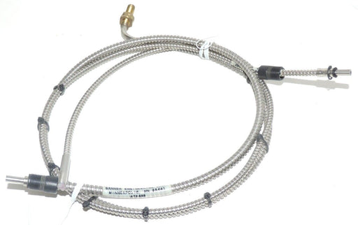 LOT OF 2 BANNER IA1.53SMTA FIBER OPTIC CABLES OPPOSED MODE GLASS 3FEET IA153SMTA