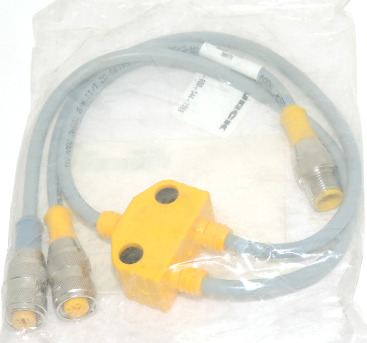 NEW TURCK VB2-RS 4.4T-0.2/2RK 4T-0.3/0.3/S899 CORDSET ID NUMBER: U0163-88