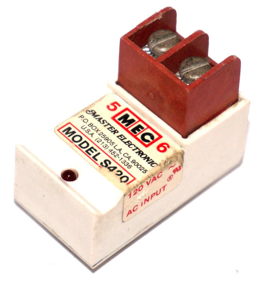 LOT OF 3 MASTER ELECTRONIC RELAYS 2 MODEL S420, 1 MODEL S440