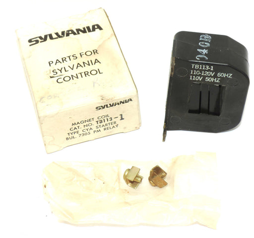 NIB SYLVANIA TB113-1 MAGNET COIL TB1131, TYPE CYA STARTER BUL. 7305 PM RELAY