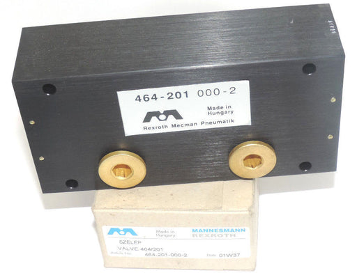 NIB MANNESMANN REXROTH 464-201-000-2 VALVE 464/201, SZELEP, 464-201 000-2