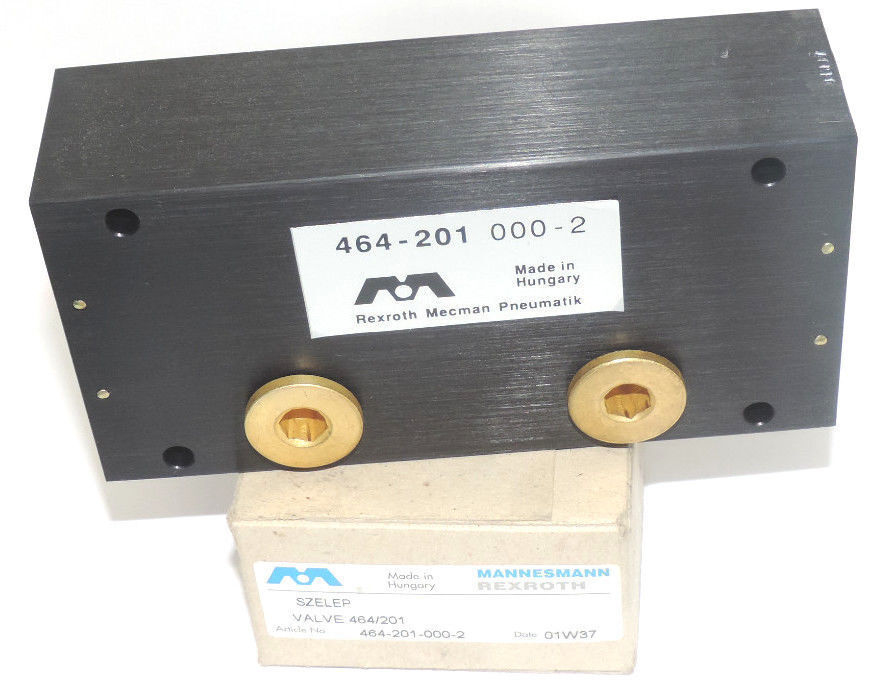 NIB MANNESMANN REXROTH 464-201-000-2 VALVE 464/201, SZELEP, 464-201 000-2