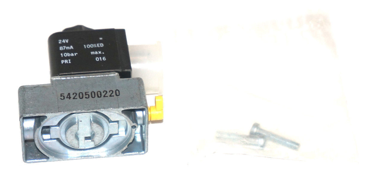 NEW BOSCH 5420500220 PILOT VALVE 24V 87MA 10BAR 02-43-06-10