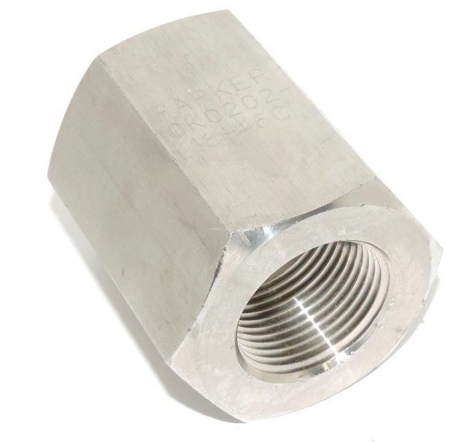 PARKER 10K0202-16-16C COUPLING ADAPTER, HIGH PRESSURE NIPPLE 10K02021616C, 1''