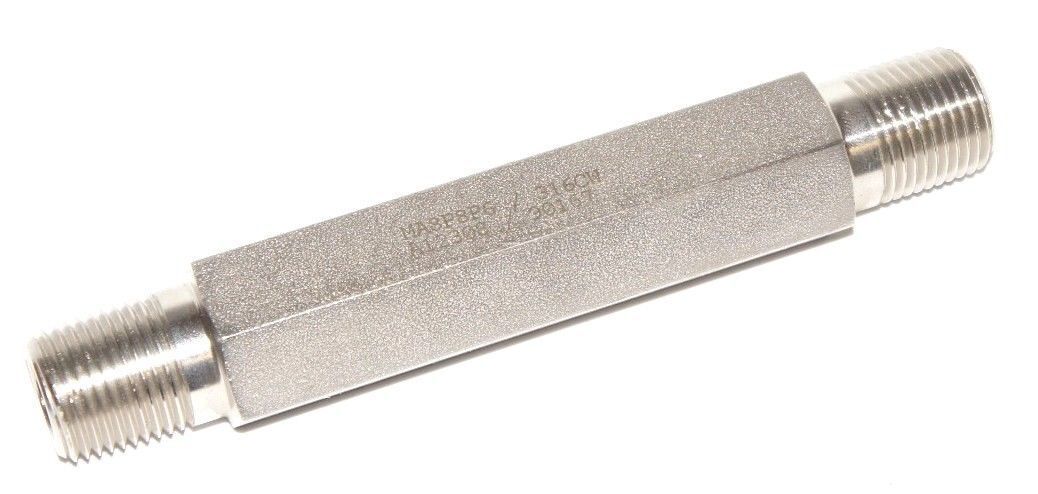 NEW BUTECH MA8P8P6 MALE ADAPTOR 6" TOTAL LENGTH 1/2" NPT
