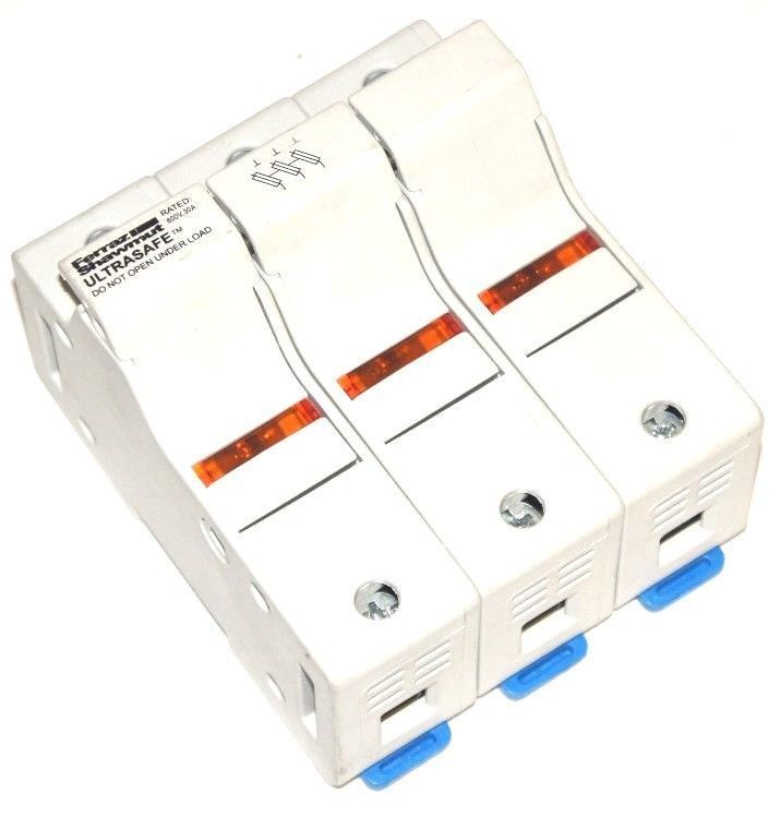 FERRAZ SHAWMUT US-3J-3I FUSEHOLDER 600V 30A US3J3I
