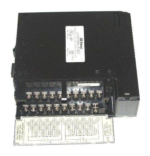 GE FANUC IC693MDL740C OUTPUT MODULE 12-24 VDC, 0.5 A, 16 PT
