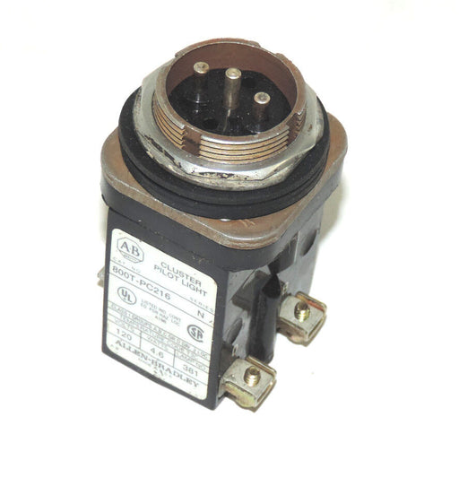 ALLEN BRADLEY 800T-PC216 SER. N PILOT LIGHT CLUSTER