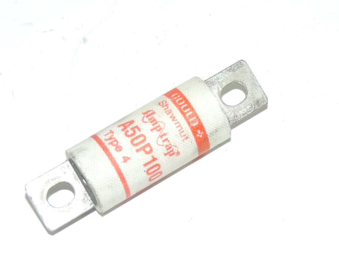 GOULD SHAWMUT A50P100 AMPTRAP FUSE TYPE 4, 100AMPS, 500VAC