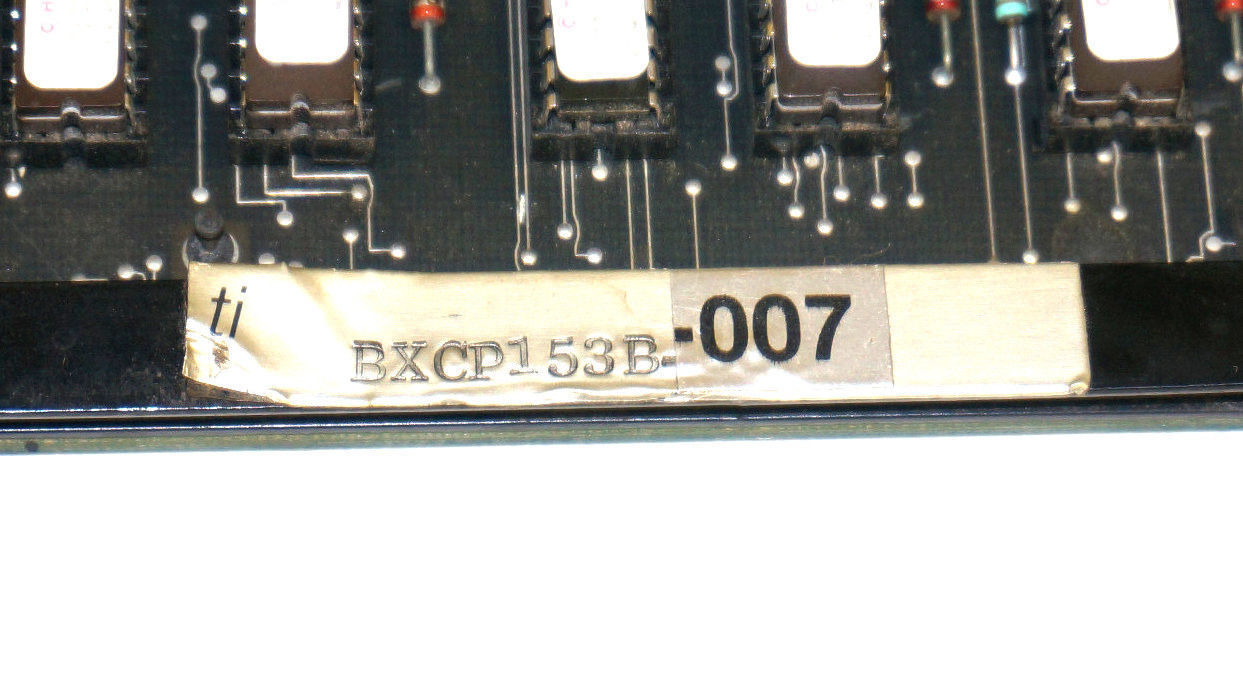 HONEYWELL 60140100-001 PC BOARD BCPUI52B-007, BCPMMU3B-004, BXCP153B-007