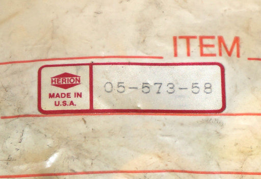 NEW HERION 05-573-58 SERVICE KIT 0557358