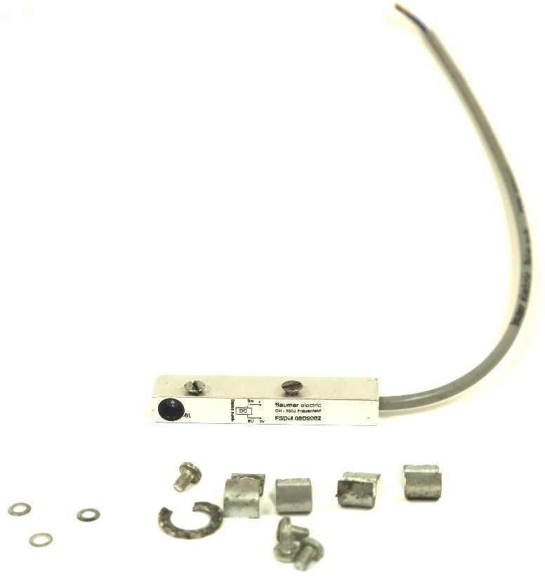 BAUMER ELECTRIC FSDM 08D9002 THROUGH BEAM EMITTER FSDM08D9002, 12-30 VDC