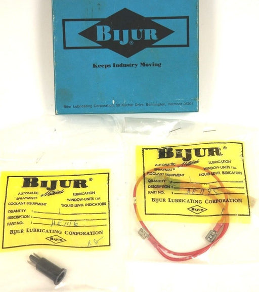 NIB BIJUR HE1195 SWITCH ASSEMBLY W/ HE1195, PB1-3