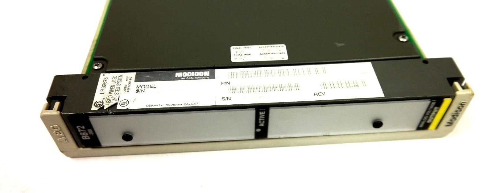 MODICON AS-B872-200 ANALOG OUTPUT MODULE ASB872200