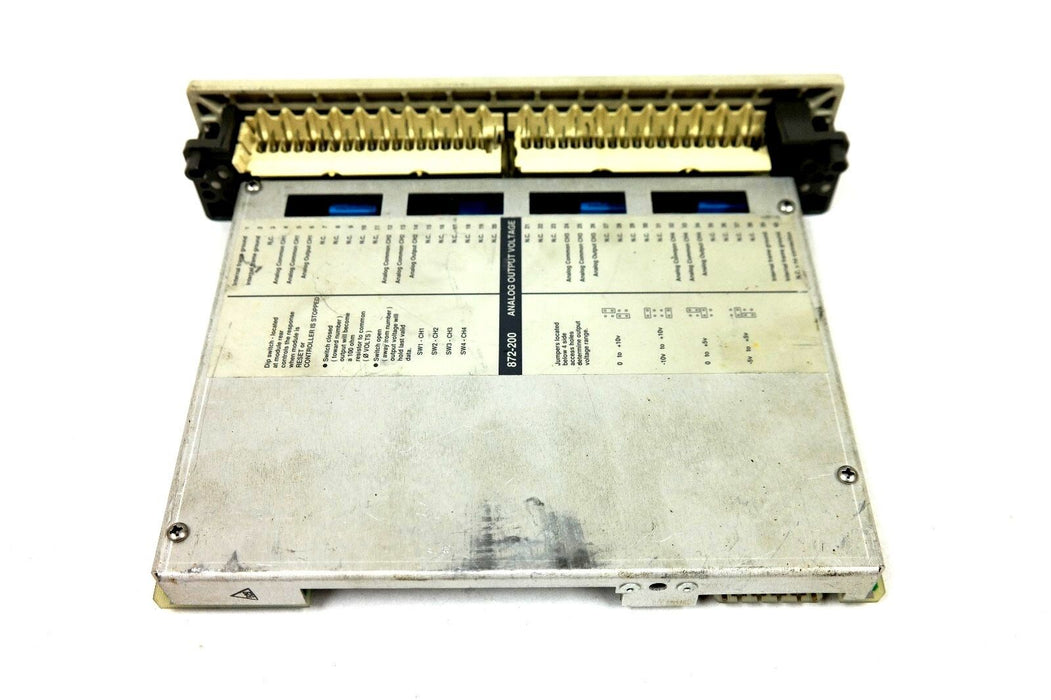MODICON AS-B872-200 ANALOG OUTPUT MODULE ASB872200
