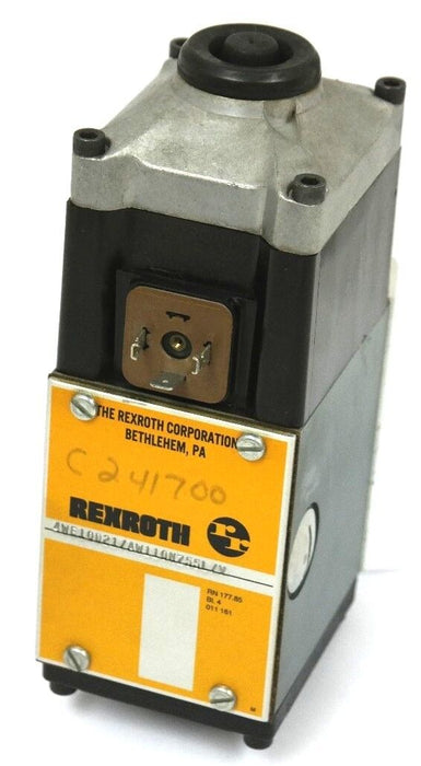 REXROTH 4WE10D21/AW110NZ55L/V VALVE W/ WH70-4-A 359 COIL