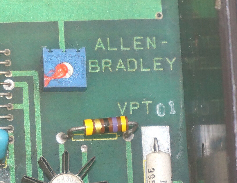 ALLEN BRADLEY 635375-01 CONTROL MODULE POWER SUPPLY/MEMORY 7300-VPE