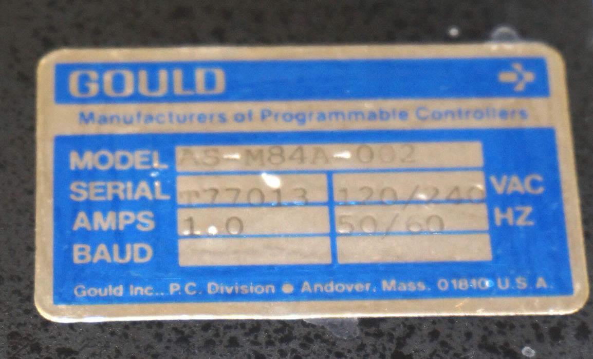 MODICON AS-M84A-002 CPU MODULE ASM84A002