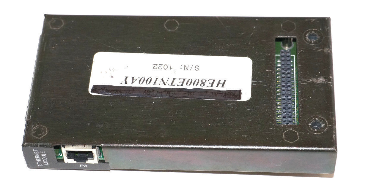 HORNER ELECTRIC HE800ETN100AY ETHERNET MODULE HE800ETN100