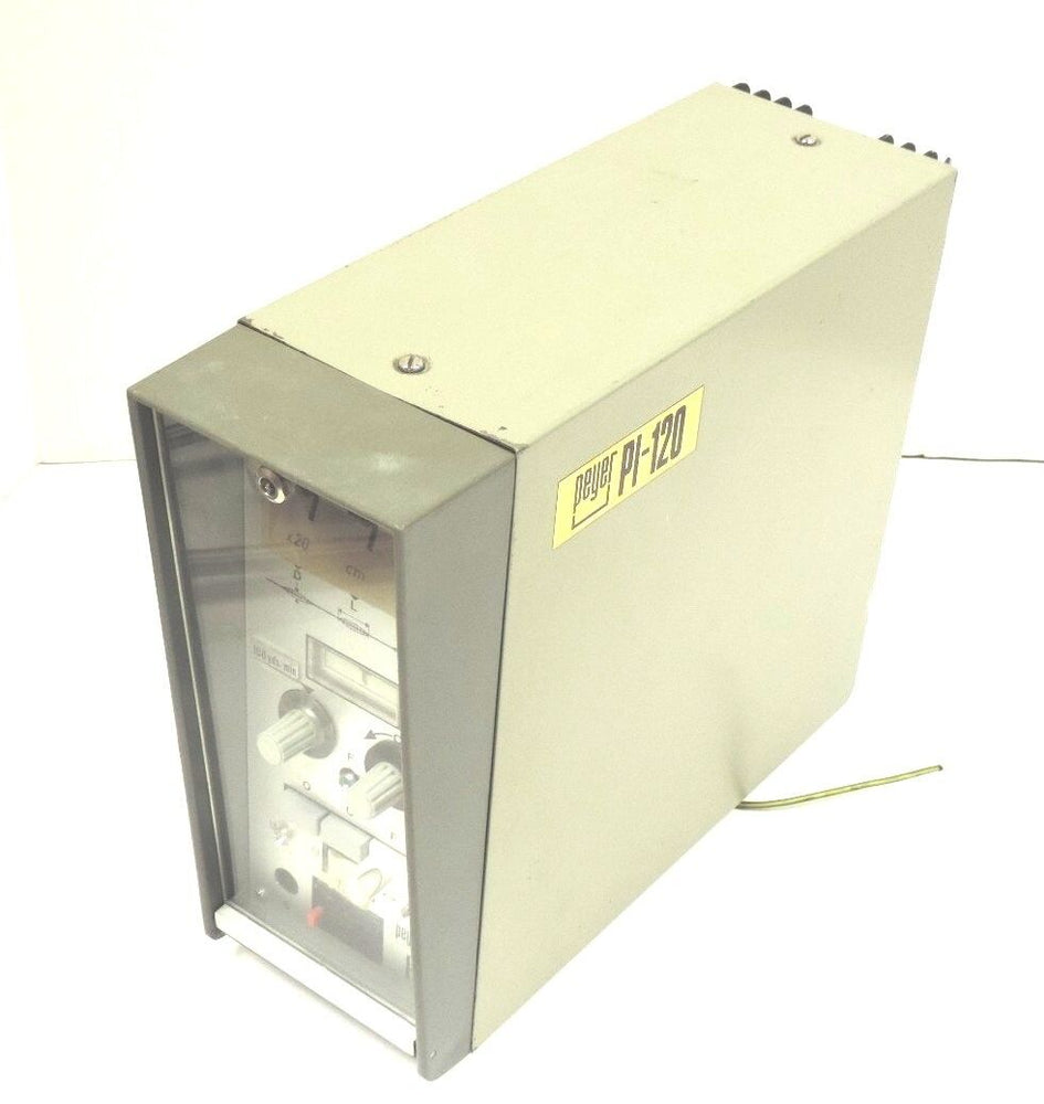 PEYER SG PI-120 CONTROL UNIT 100-240V, 50-60HZ, 80VA PI-I2 PI-12 PI120