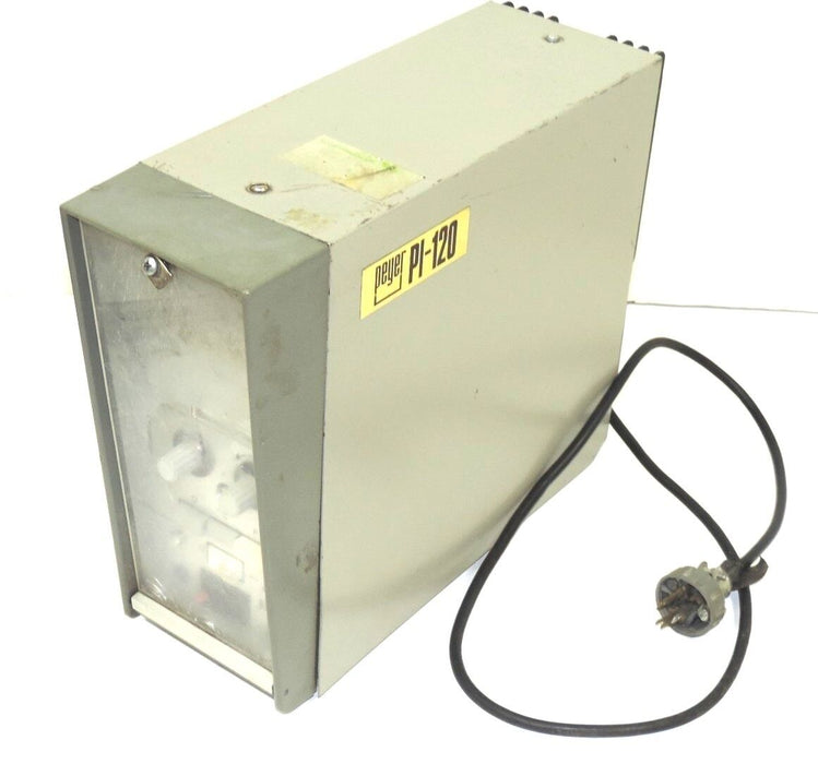 PEYER SG PI-120 CONTROL UNIT 100-240V, 50-60HZ, 80VA PI-I2 PI-12 PI120 WITH PLUG