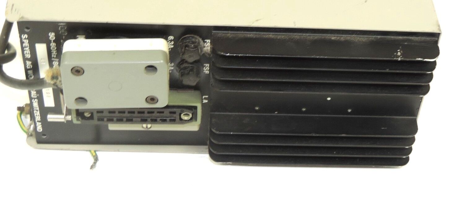 PEYER SG PI-120 CONTROL UNIT 100-240V, 50-60HZ, 80VA PI-I2 PI-12 PI120 WITH PLUG