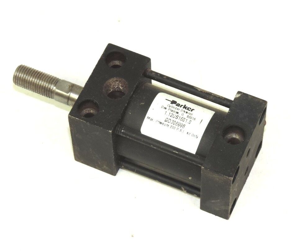 PARKER 1.00USU1601.0 PNEUMATIC CYLINDER GD306998 200PSI