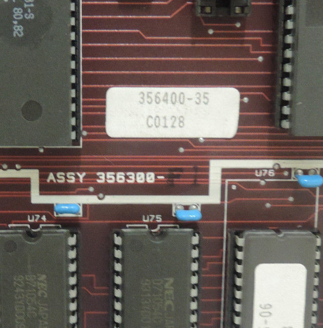 VIDEOJET 356400-35 MOTHER BOARD 356300-F1 CONTROL ASSEMBLY
