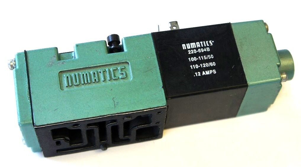 NUMATICS 152SA4002000030 SOLENOID VALVE, 150PSIG, 110-120V, 50/60HZ, .11AMPS
