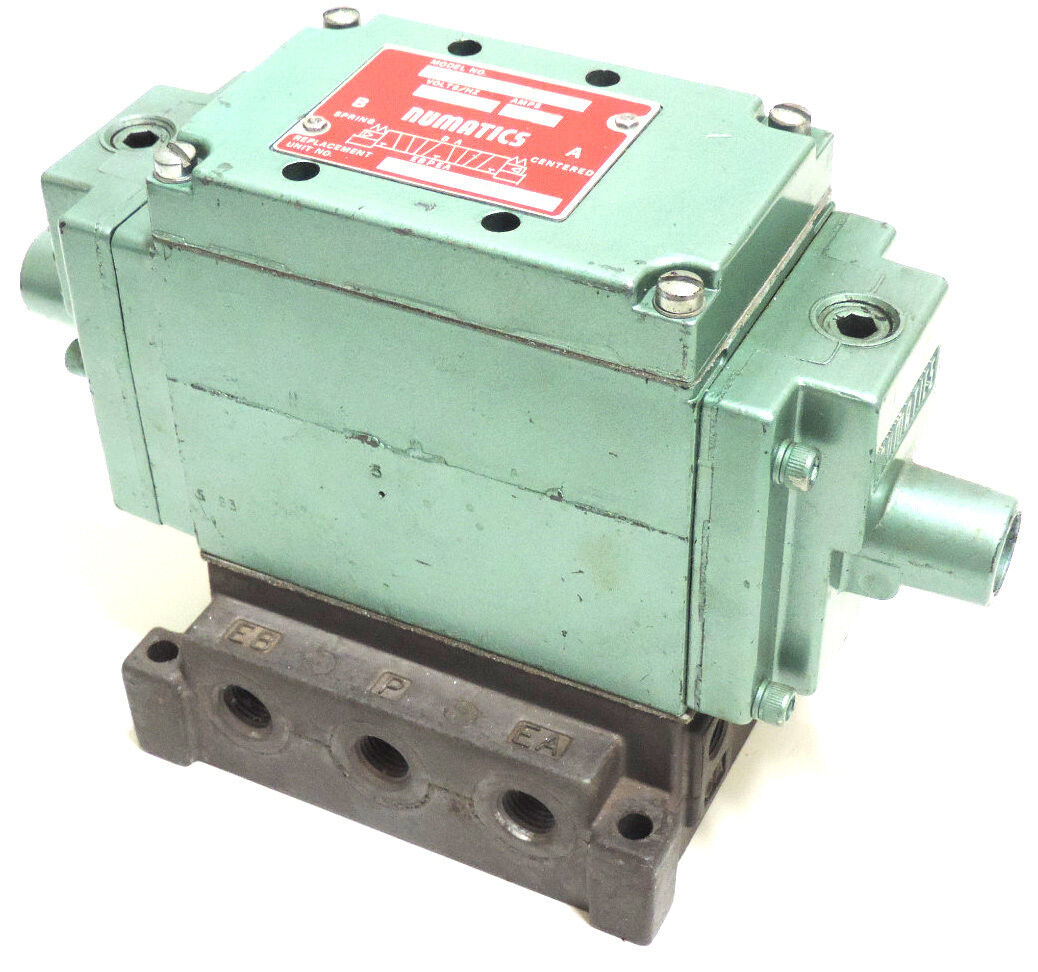 NUMATICS REPLACEMENT: 33JDR5000 SOLENOID VALVE AND MANIFOLD MODEL: 32JDR5410