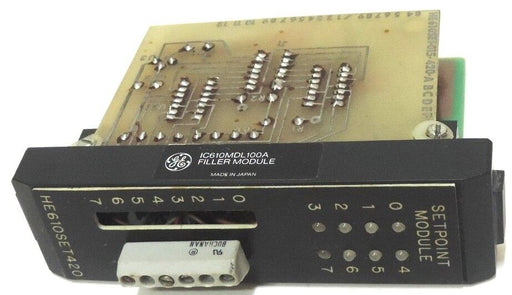 GE FANUC HE610SET420 SETPOINT MODULE IC610MDL100A, HE610SET-015, HE610SET015
