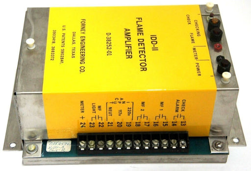 FORNEY IDD-II FLAME DETECTOR AMPLIFIER D-38252-01 D3825201