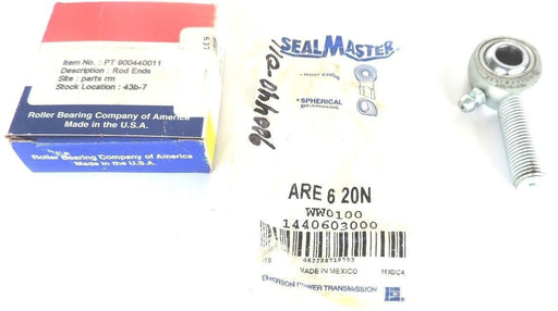 NIB SPHERCO SEAL MASTER ARE 6 20N ROD END BEARING ARE620N
