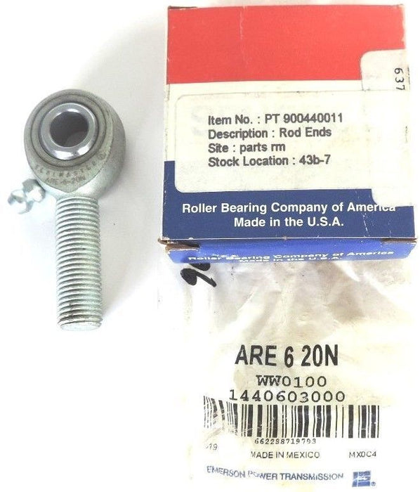 NIB SPHERCO SEAL MASTER ARE 6 20N ROD END BEARING ARE620N