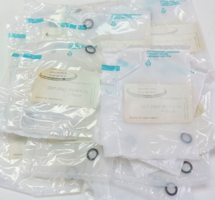 LOT OF 20 NEW WESTFALIA 0007-2923-760-R1113 GASKETS 00072923760R1113