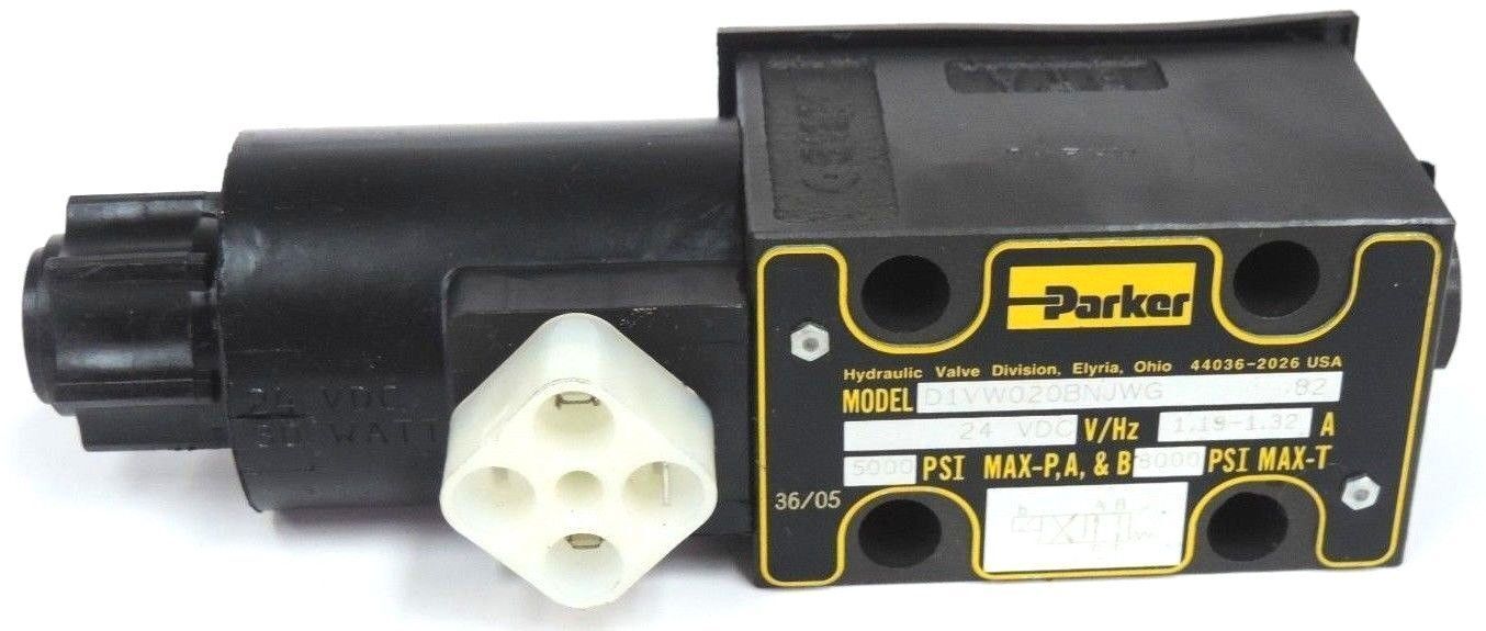NEW PARKER D1VW020BNJWG HYDRAULIC VALVE 24 VDC, 1.19-1.32A,  D1VW020BNJWG-82