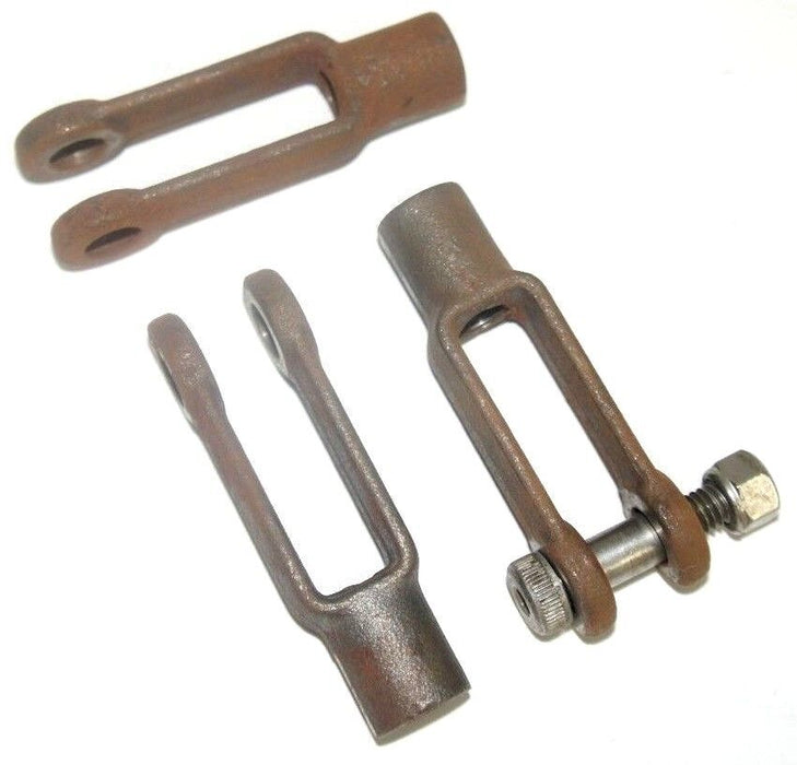 LOT OF 3 PARKER L045210000 LONG CLEVISES 1.25" BORE