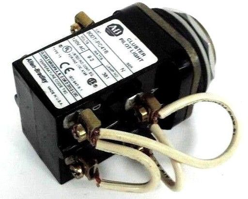 ALLEN BRADLEY 800T-PC416 CLUSTER PILOT LIGHT 800TPC416 SER. N LAMP NO. 381
