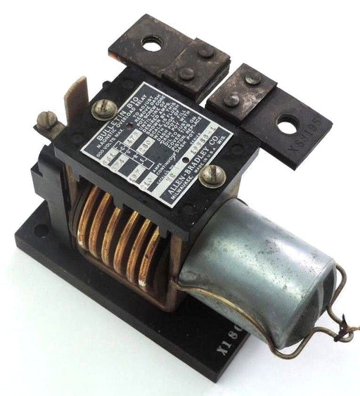 ALLEN BRADLEY BULLETIN 810 MAGNETIC OVERLOAD RELAY CAT. HR SER. 19588-1