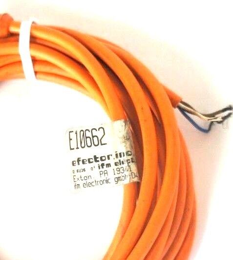 IFM EFECTOR E10662 CORDSET M12 CONNECTOR