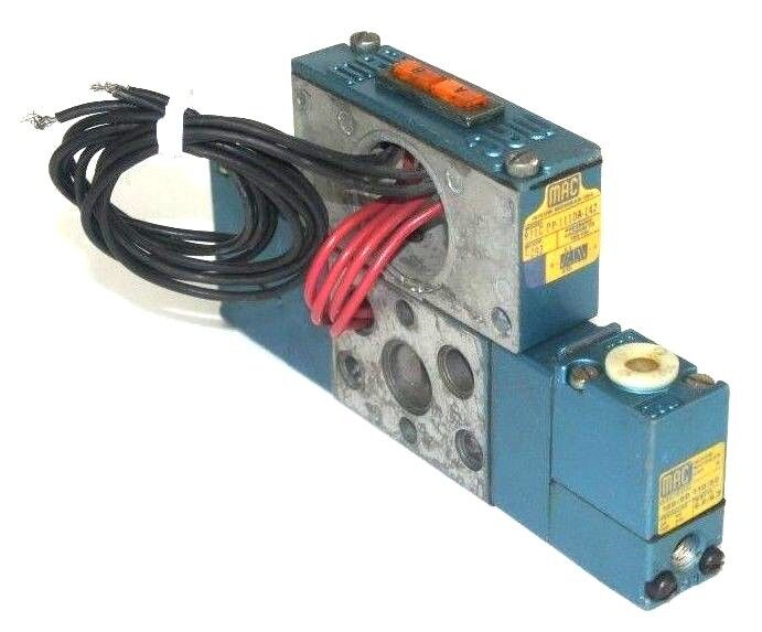 MAC VALVES 821C-PP-111DA-142 SOLENOID VALVE BLOCK WITH COILS 821CPP111DA142